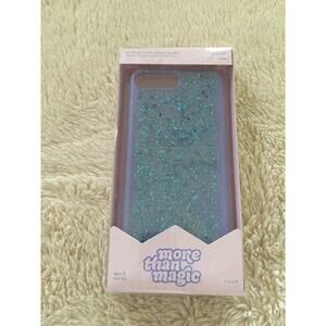More Than Magic iPhone 8+/7+/6s+/6+ Glitter Case- Blue Star
